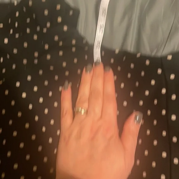 Old Navy Back & Tan Polka Dot dress - Picture 7 of 7